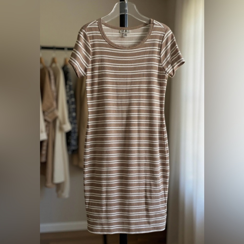 Just Be Mini Dress 🤎
